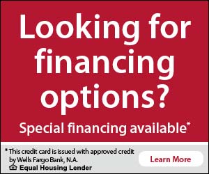 Looking for financing Options? Special financing available*